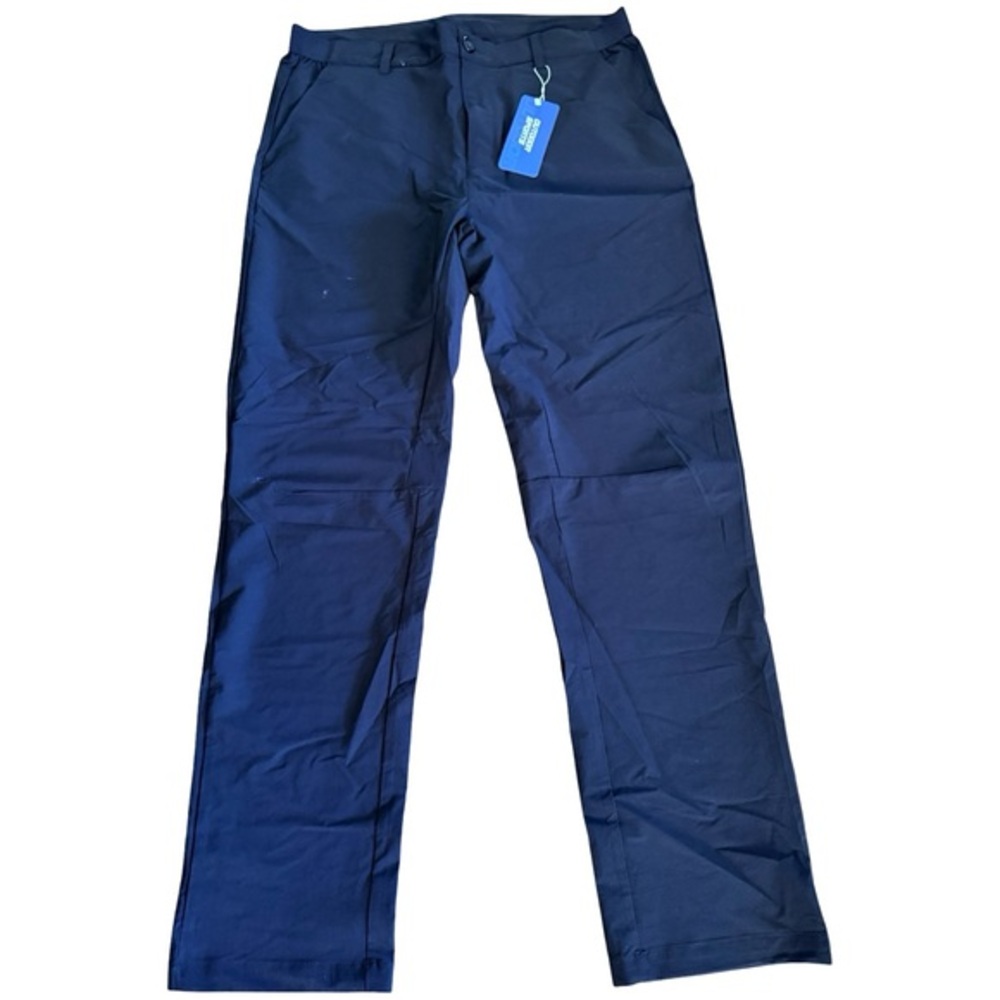 Outdoor Sports Navy Nylon Spandex Athletic Pants Sz 38x32 NWT